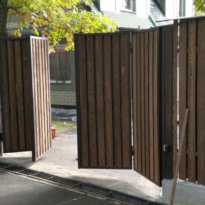Купите и Закажите Ворота Гармошка: Лучшая Цена от 47189 руб, Установка под Ключ и Доставка в Новоуральске и по Области